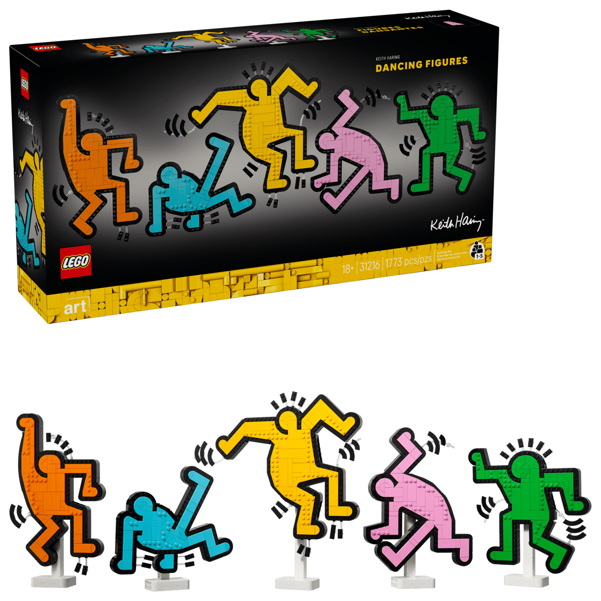 Lego Keith Haring – Dancing Figures 31216 - NEW/SEALED