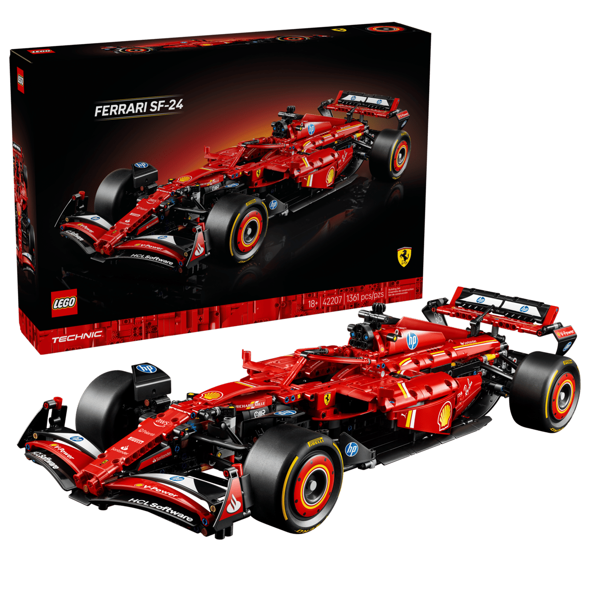 Lego Technic Ferrari SF-24 F1 Car 42207 - NEW/SEALED