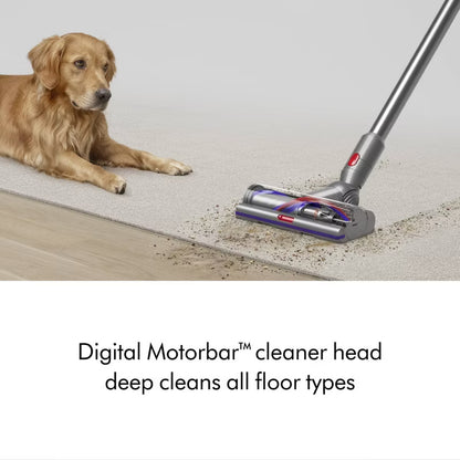 Dyson Detect Cordless Stick Vacuum V15 9.8" Cleaning Path Yellow/Silver